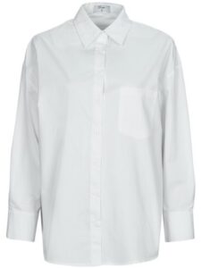outfit camicia bianca extralarge donna